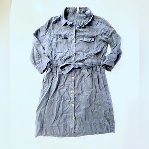 ZARA button up dress!